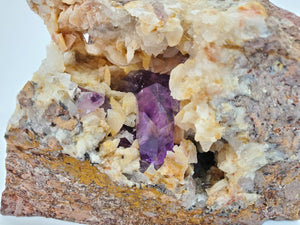 Amethyst with Dolomite