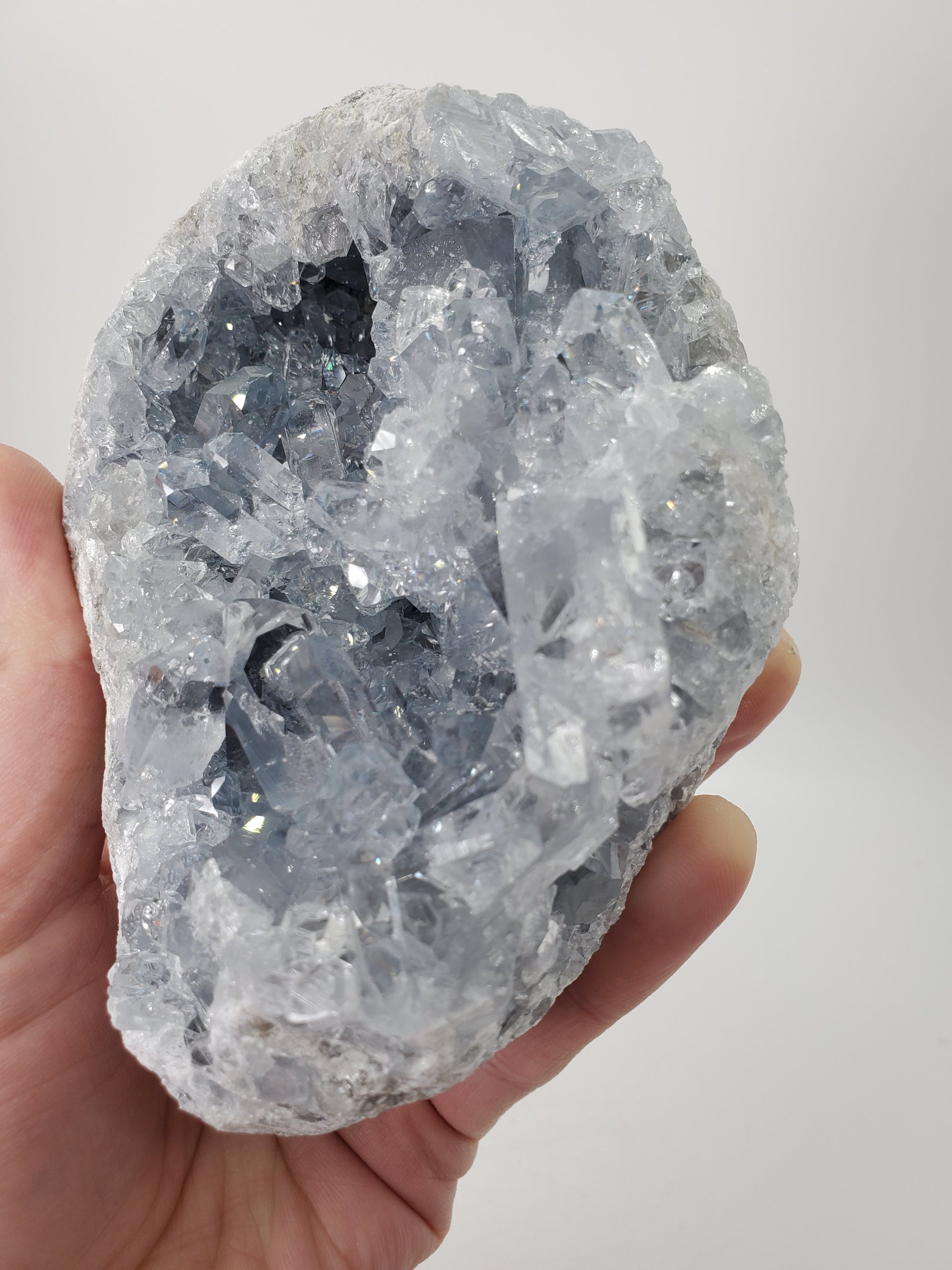 Glassy Celestite, Madagascar