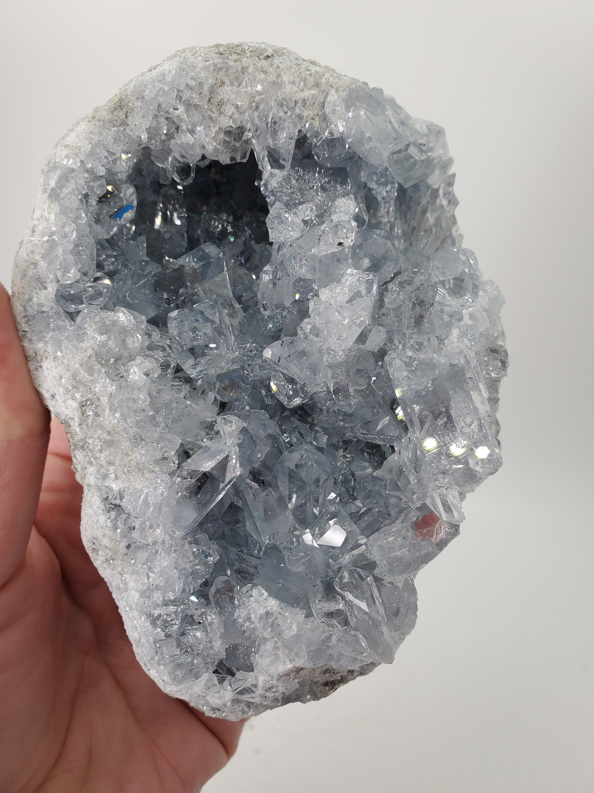 Glassy Celestite, Madagascar
