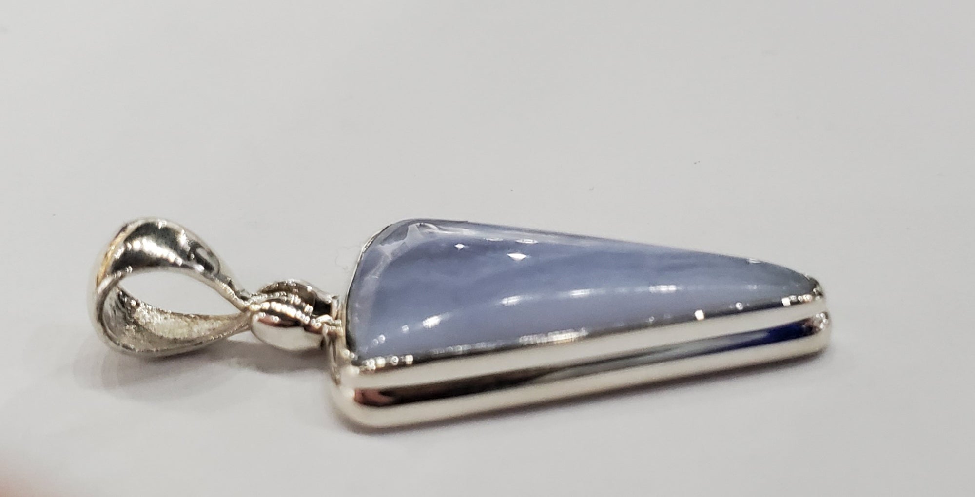 Blue Lace Agate Pendant