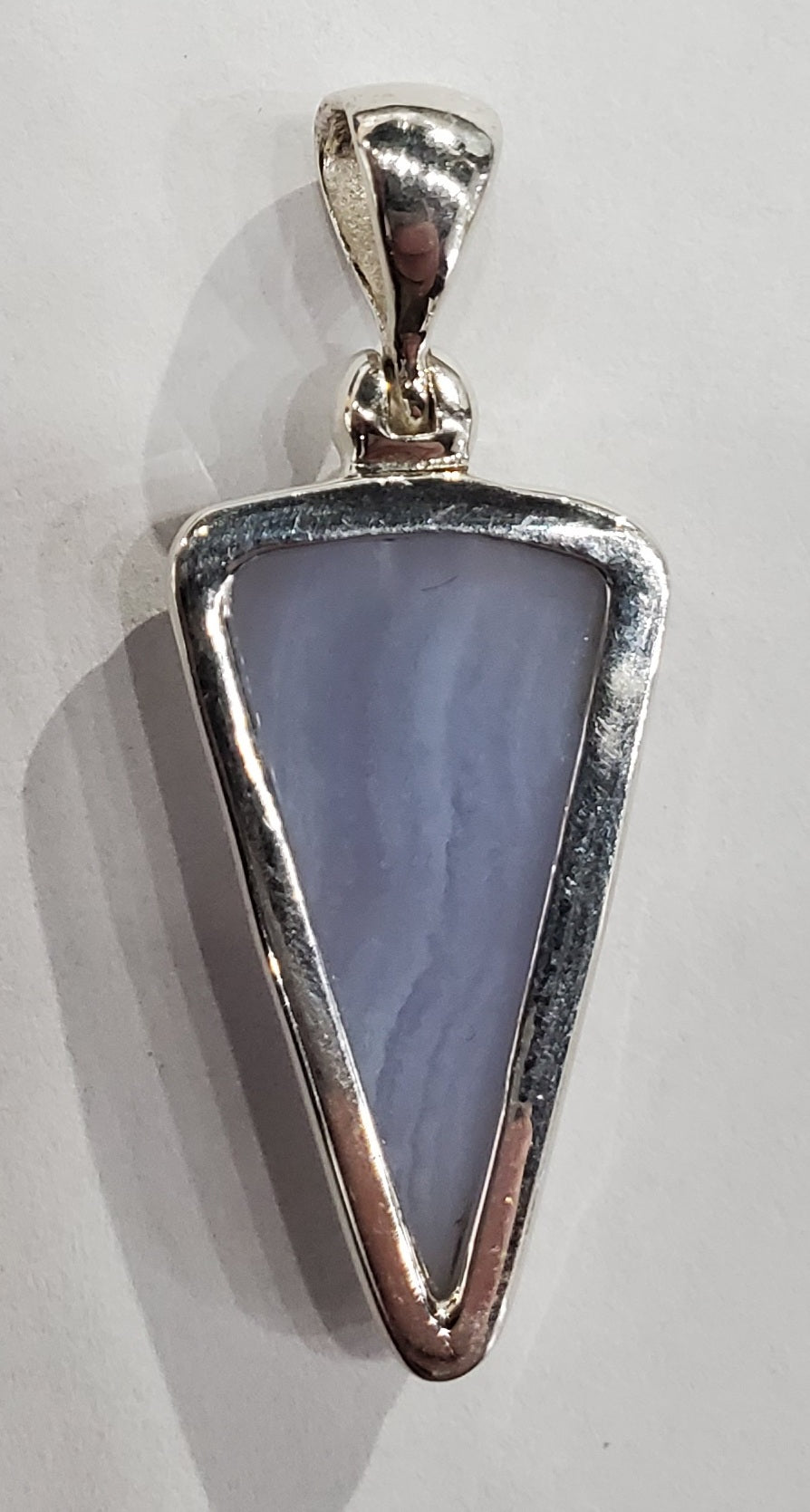 Blue Lace Agate Pendant