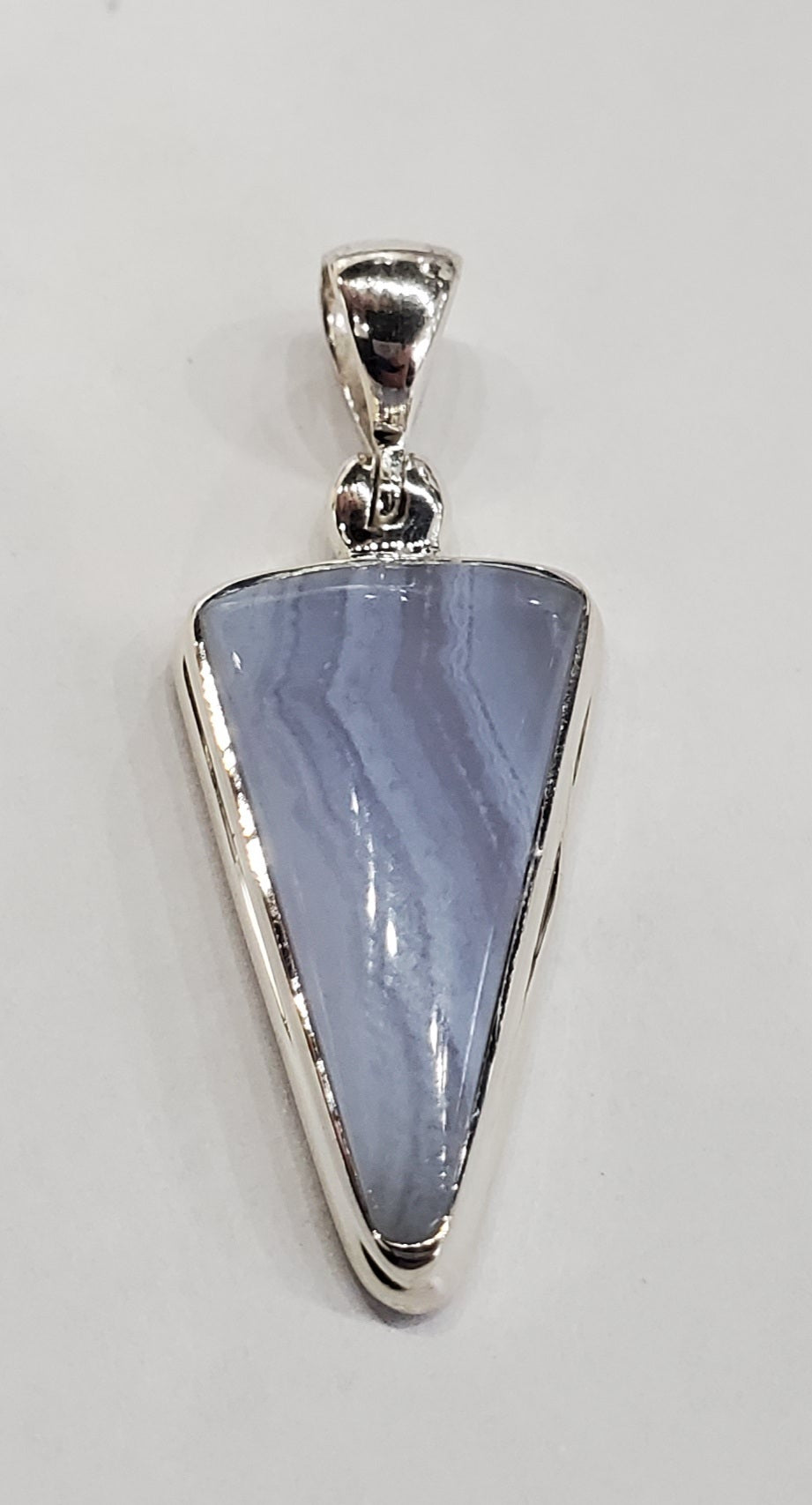 Blue Lace Agate Pendant