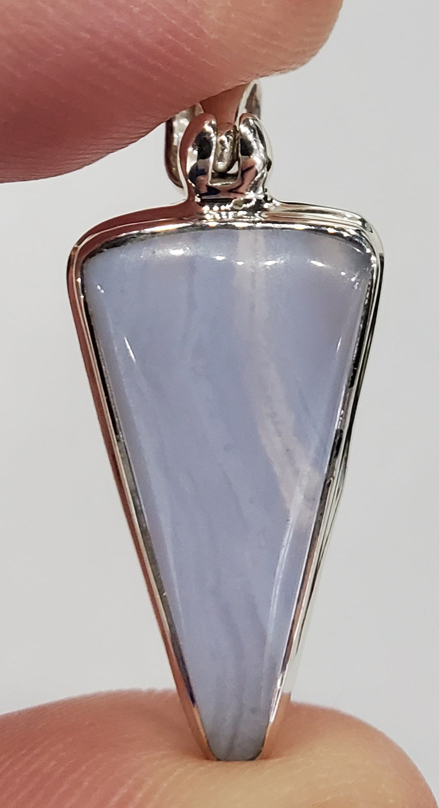 Blue Lace Agate Pendant