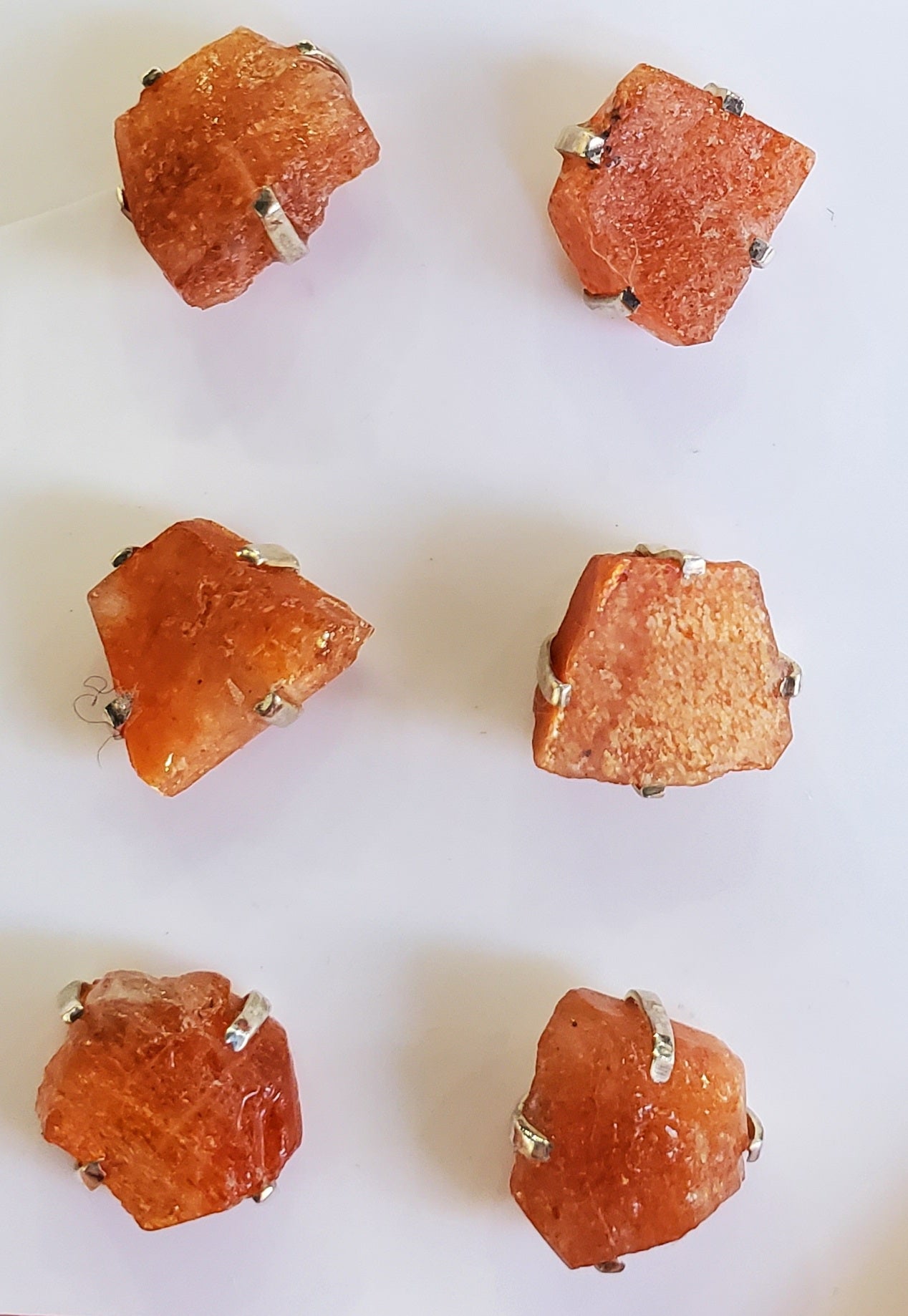 Sunstone Stud Earrings