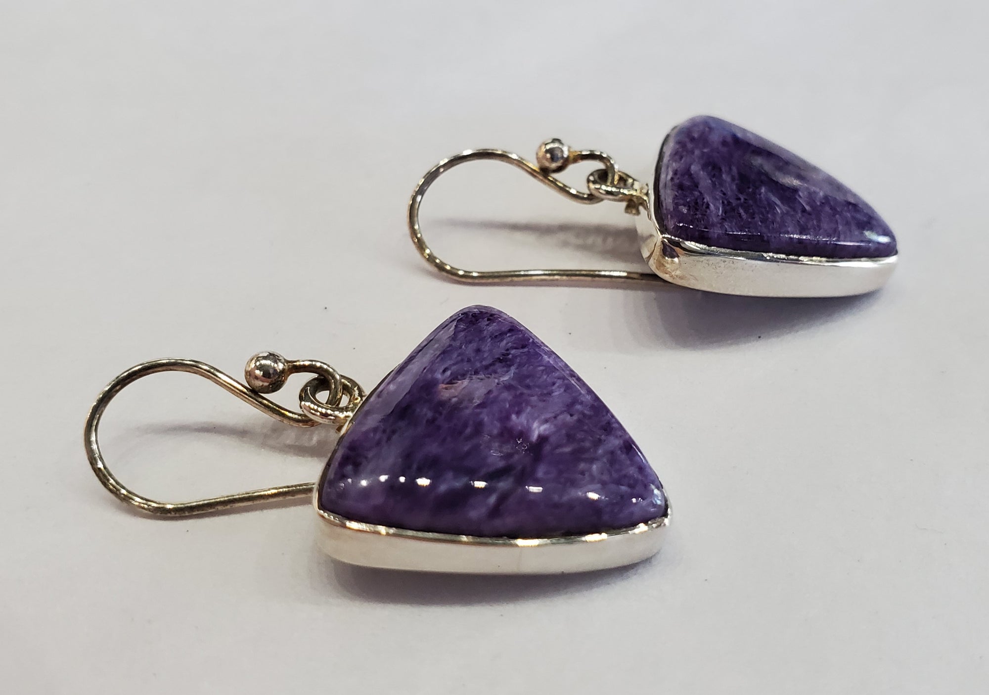 Charoite Earrings