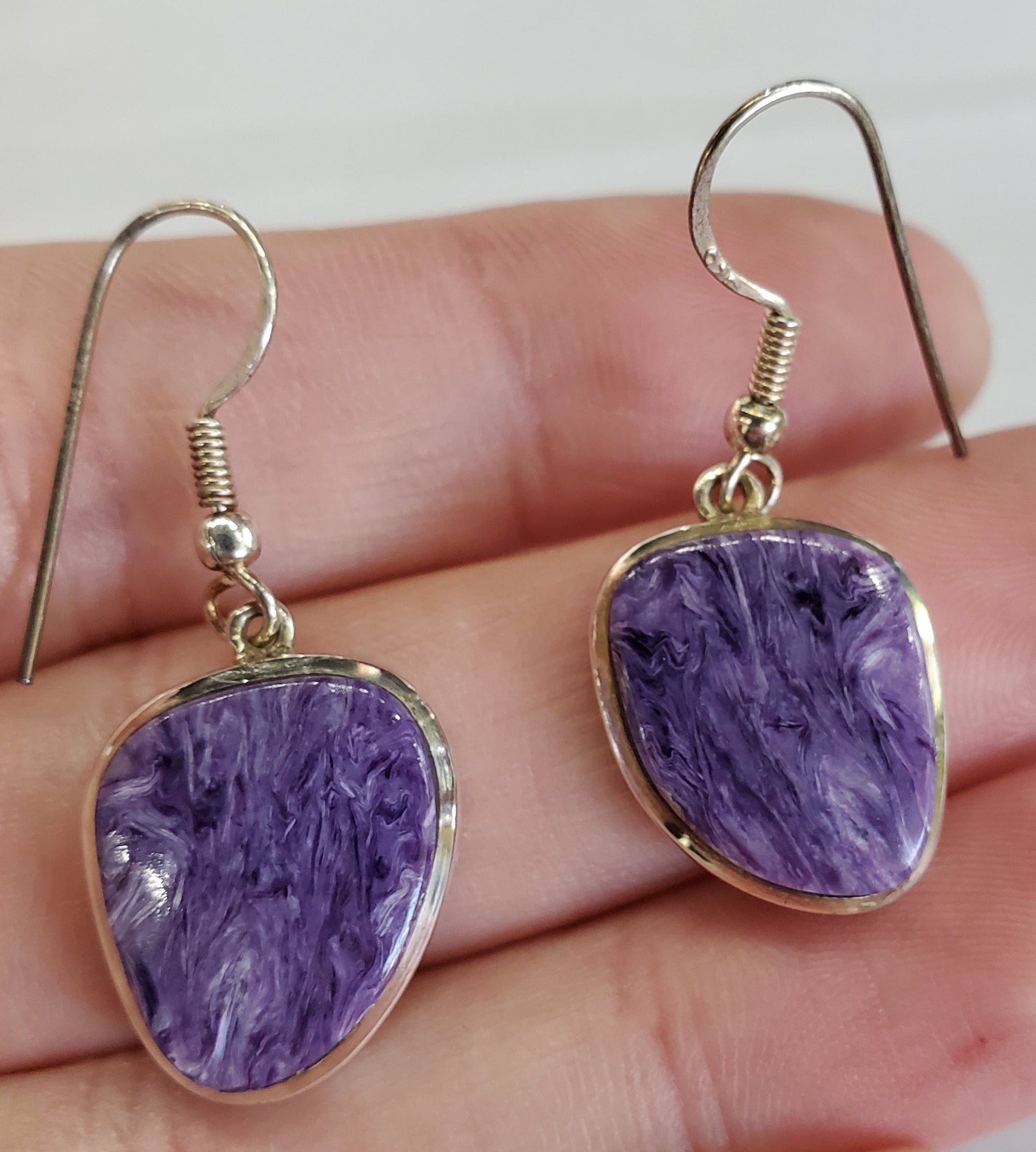 Charoite Earrings