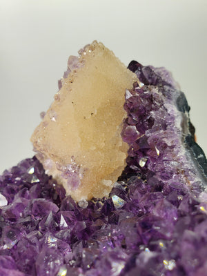 Amethyst w/ Calcite