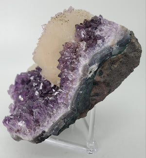 Amethyst w/ Calcite