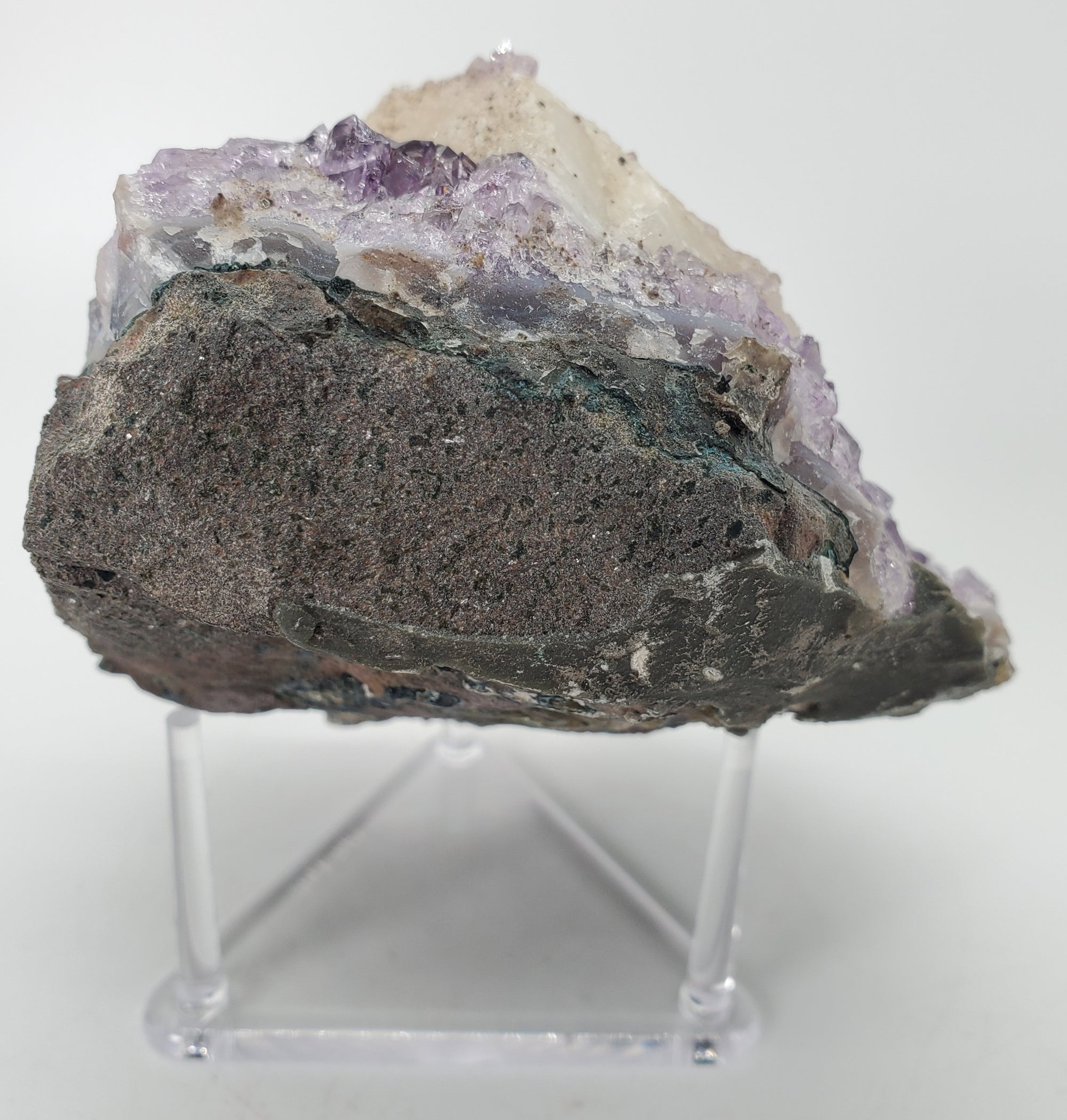 Amethyst w/ Calcite