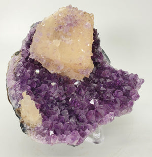 Amethyst w/ Calcite