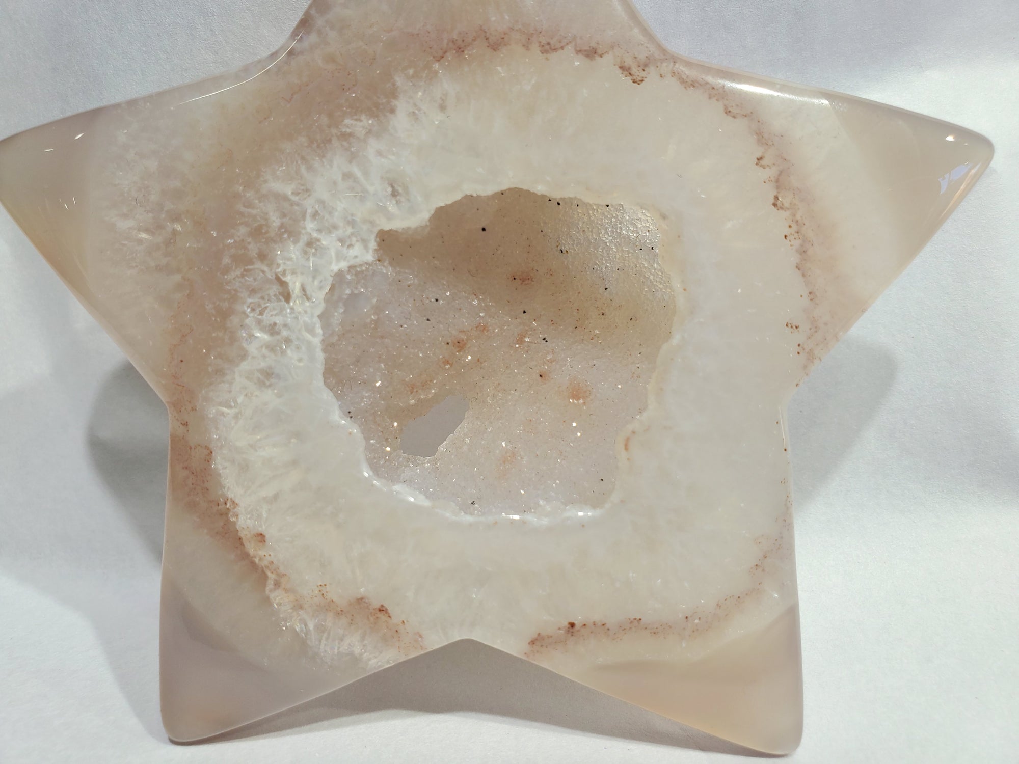 Agate Star Carving