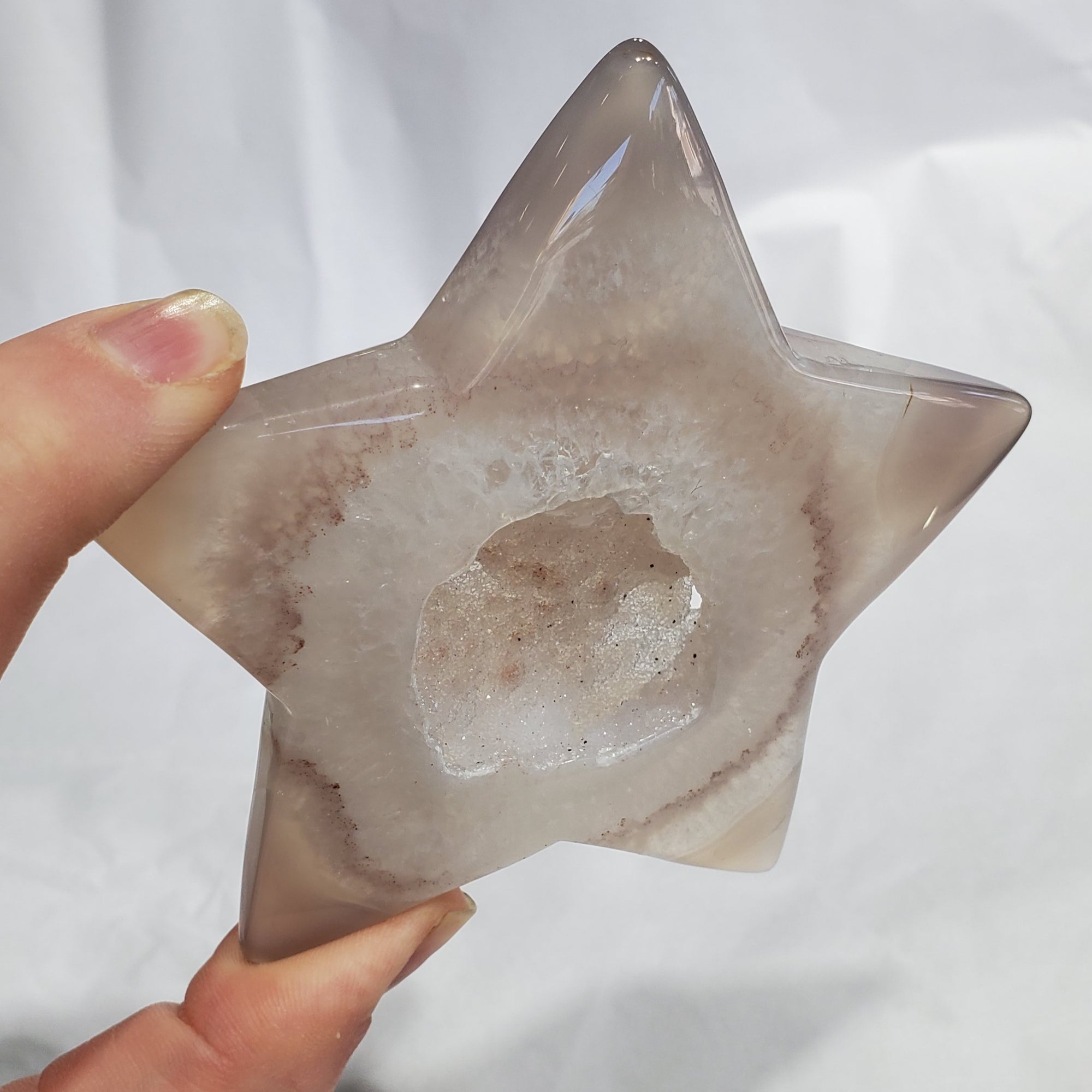Agate Star Carving