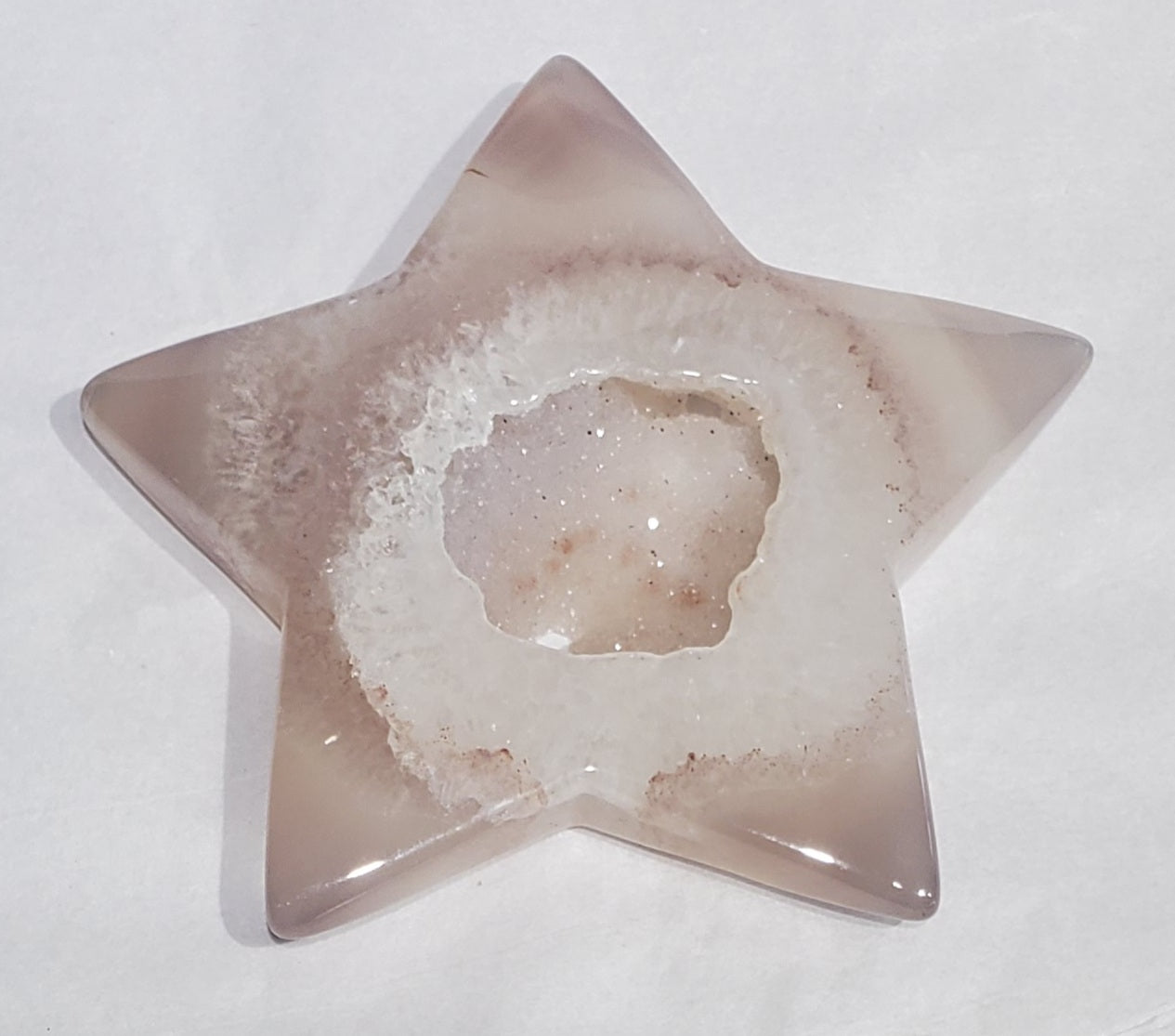 Agate Star Carving