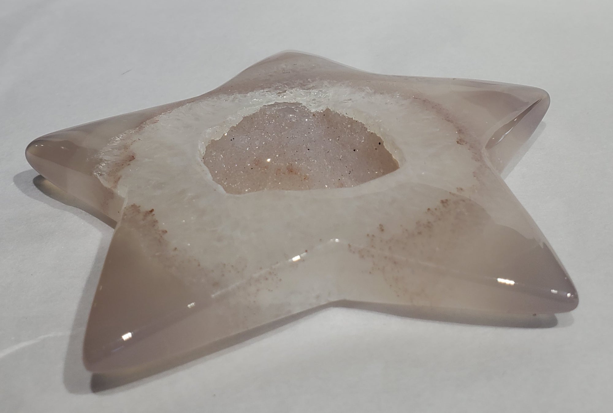 Agate Star Carving