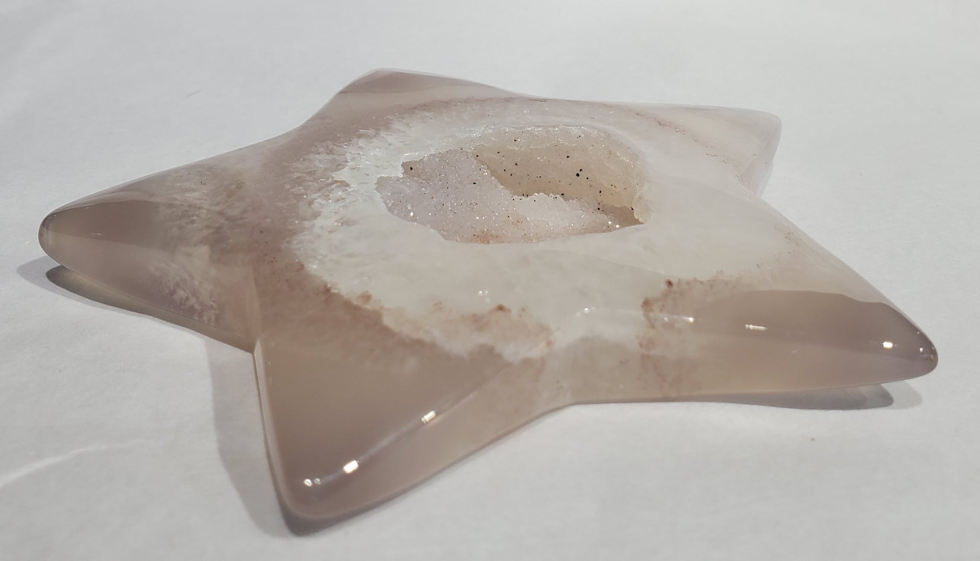 Agate Star Carving