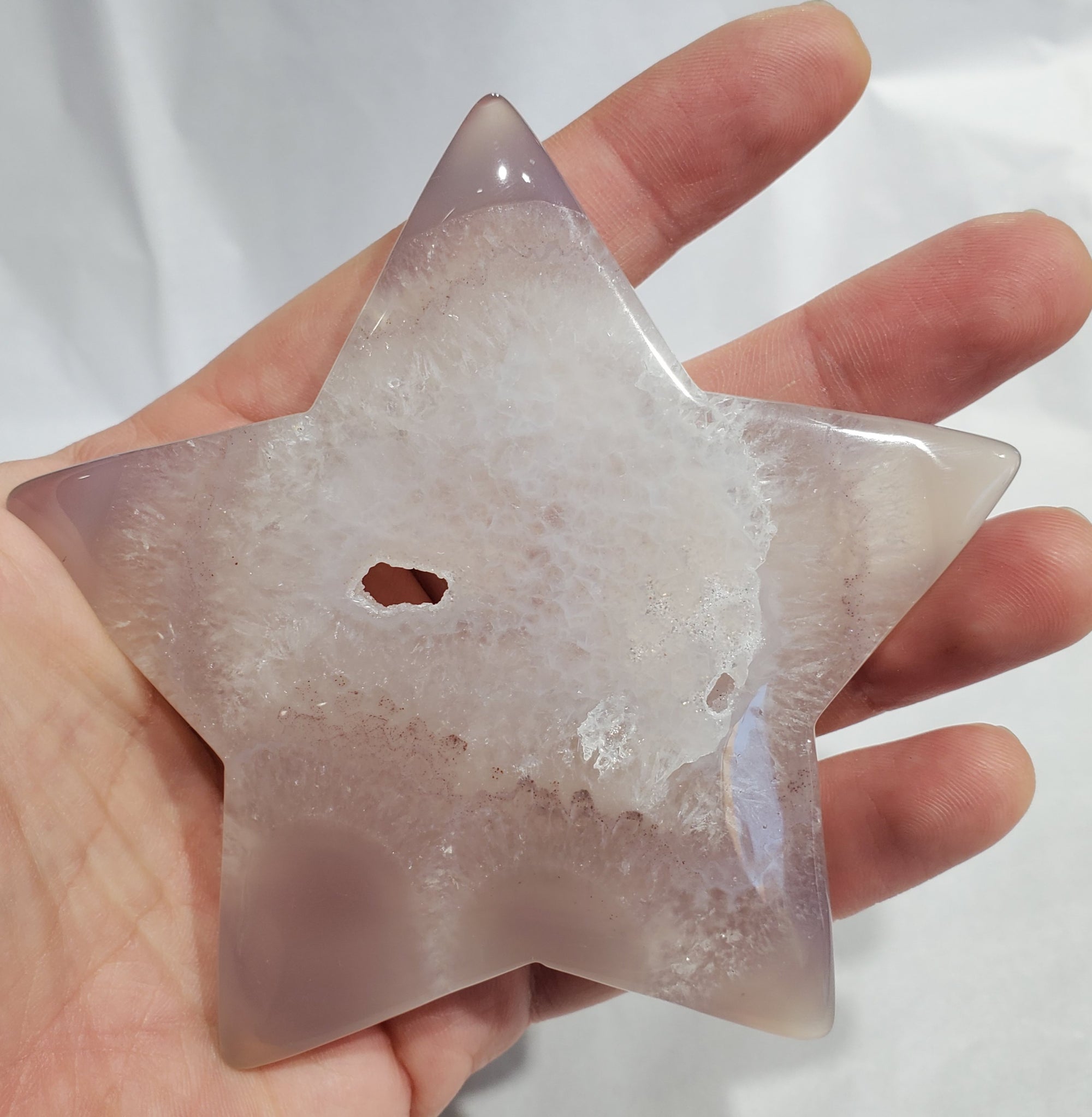 Agate Star Carving
