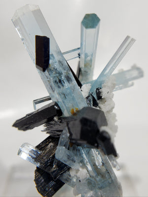 Aquamarine w/ Schorl Tourmaline, Namibia