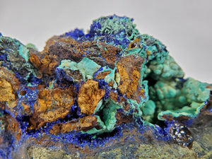 Azurite w/ Malachite