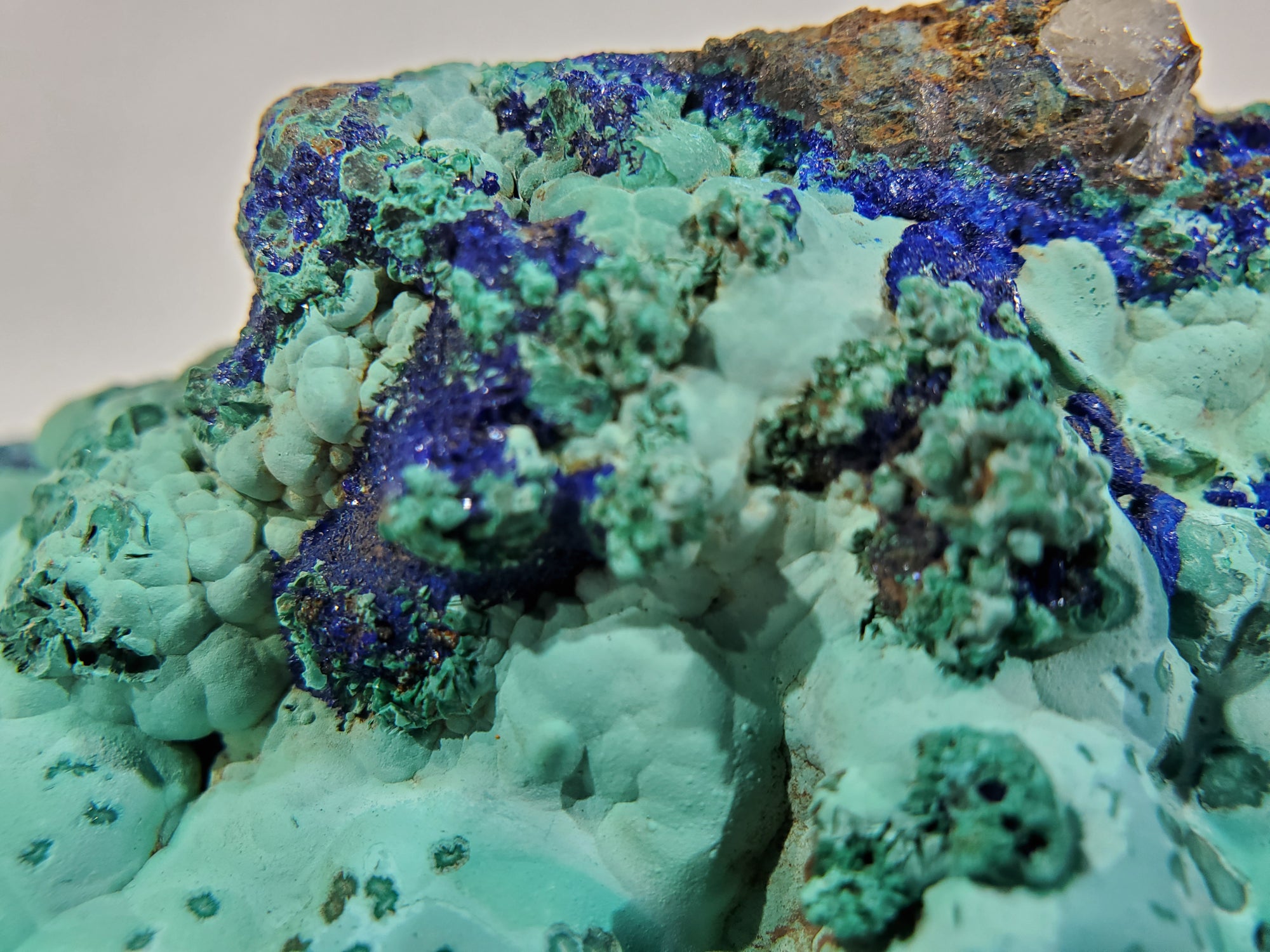 Azurite w/ Malachite