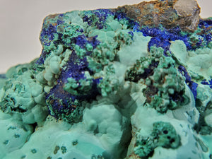 Azurite w/ Malachite