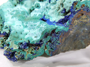 Azurite w/ Malachite