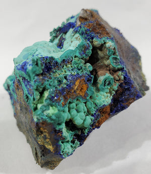 Azurite w/ Malachite