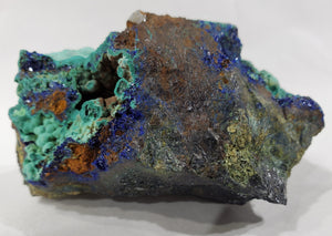 Azurite w/ Malachite