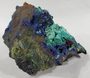 Azurite w/ Malachite