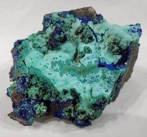 Azurite w/ Malachite