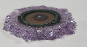 Amethyst Stalactite Slice, Uruguay