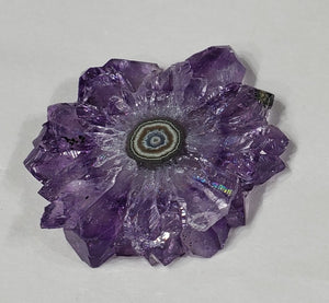 Amethyst Stalactite Slice, Uruguay