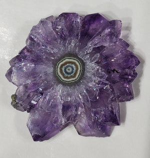 Amethyst Stalactite Slice, Uruguay