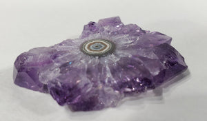 Amethyst Stalactite Slice, Uruguay