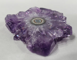 Amethyst Stalactite Slice, Uruguay