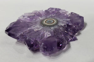 Amethyst Stalactite Slice, Uruguay