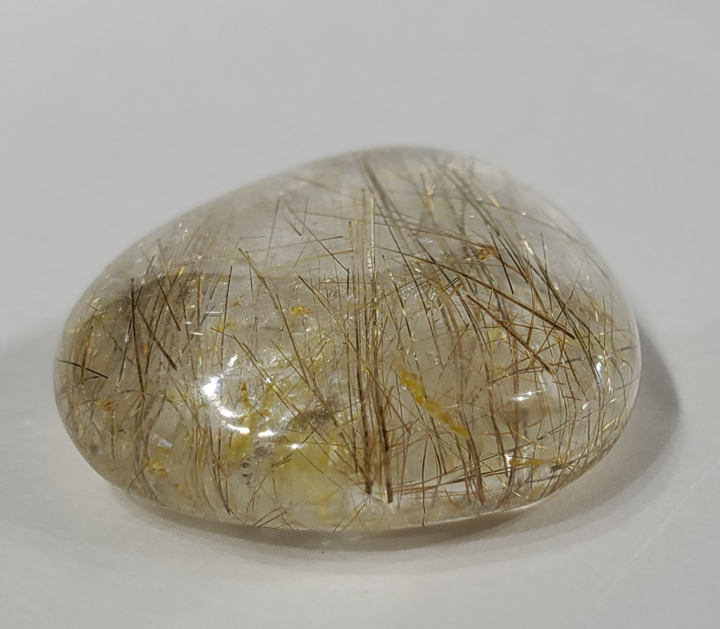 Rutilated Quartz Cabochon