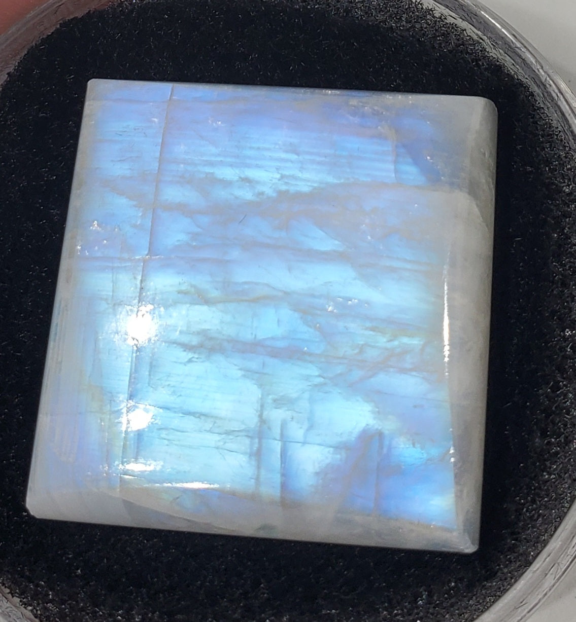 Rainbow Moonstone Cabochon