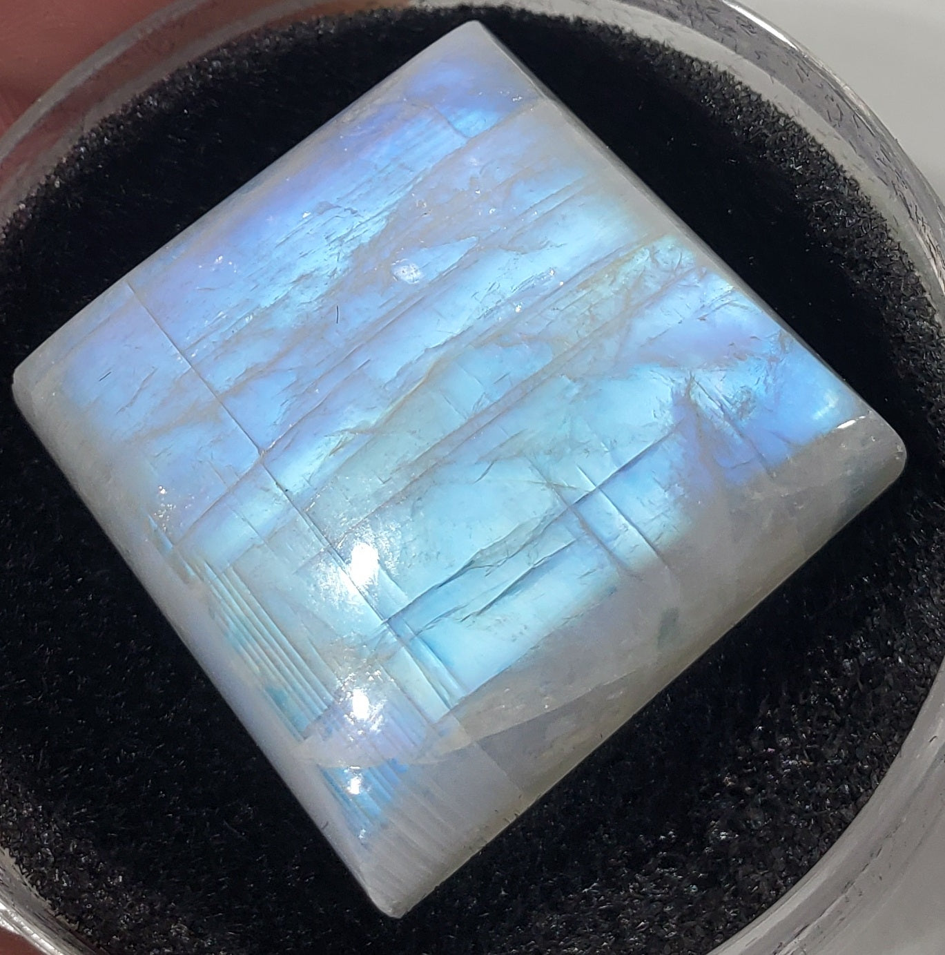 Rainbow Moonstone Cabochon