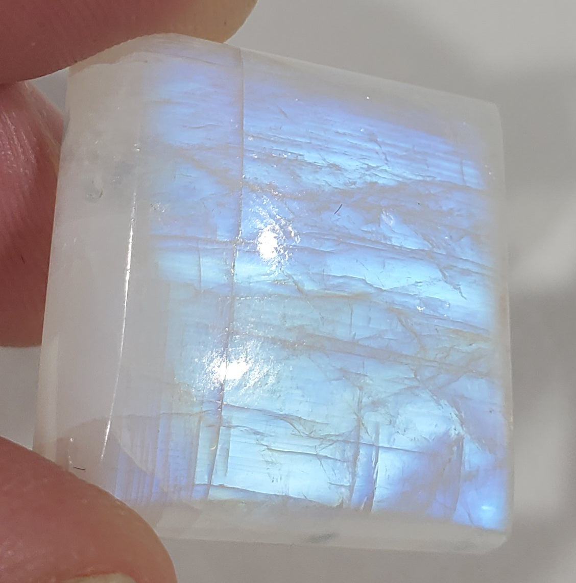 Rainbow Moonstone Cabochon