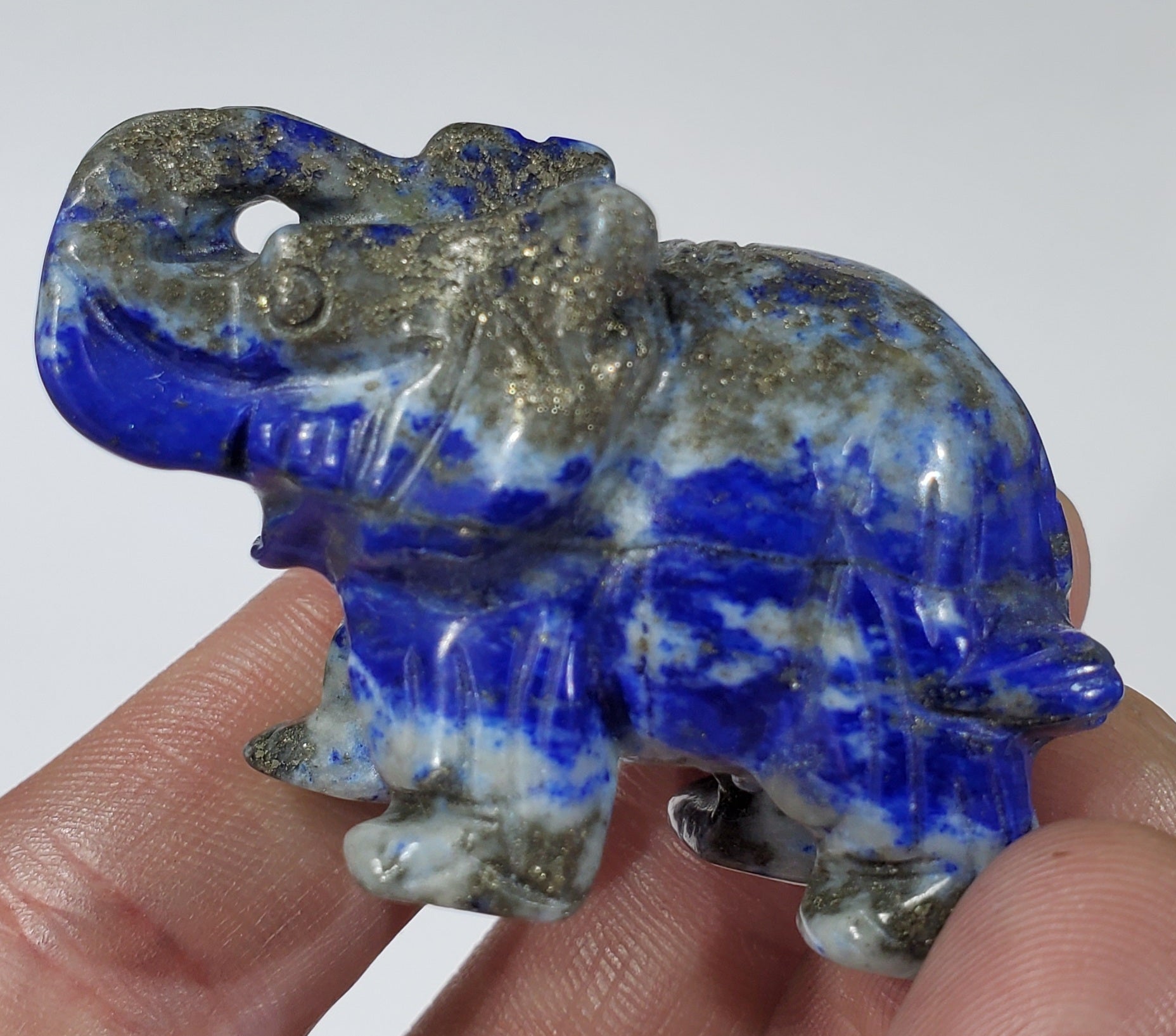 Lapis Lazuli Elephant