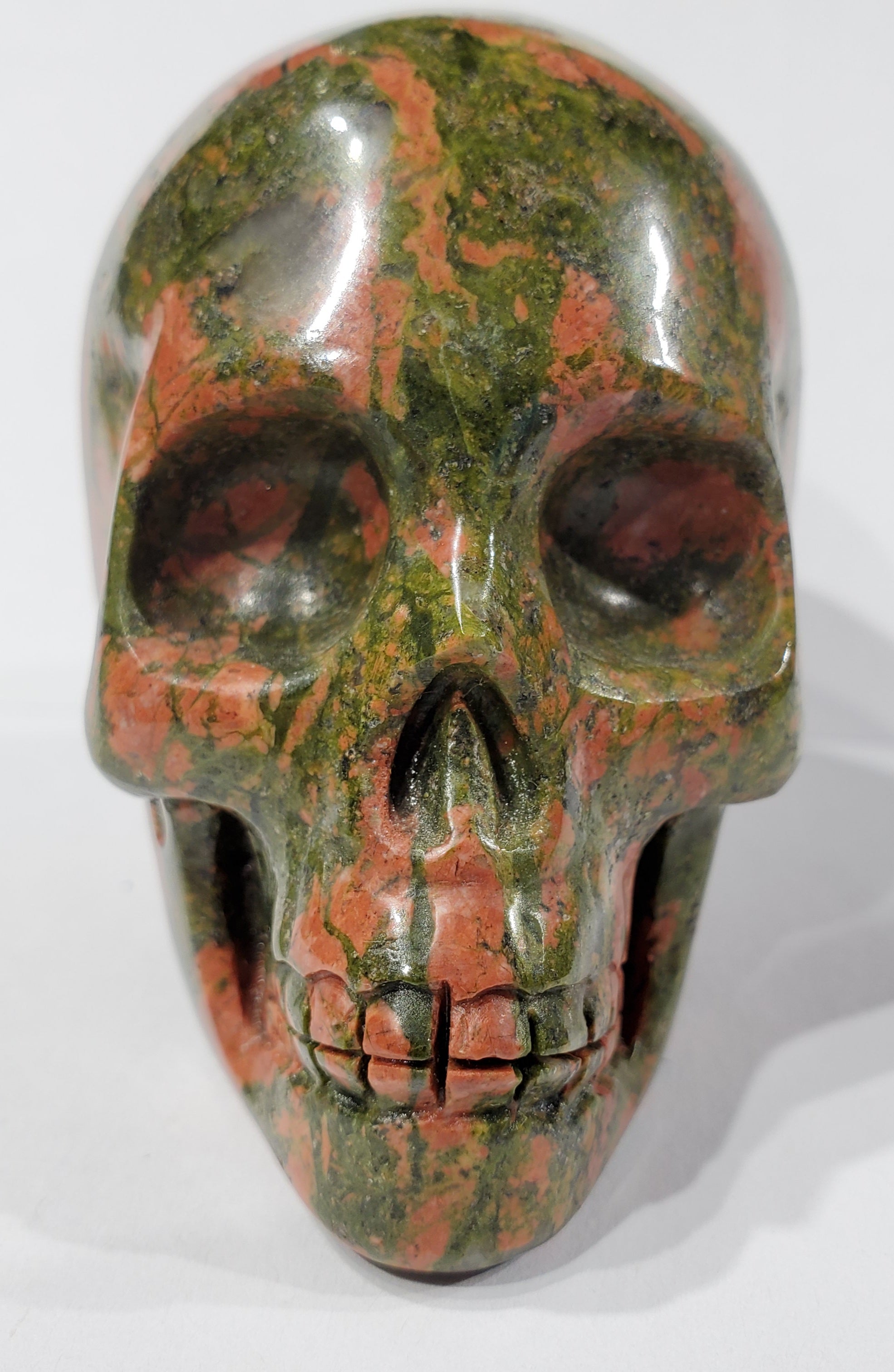 Unakite Skull