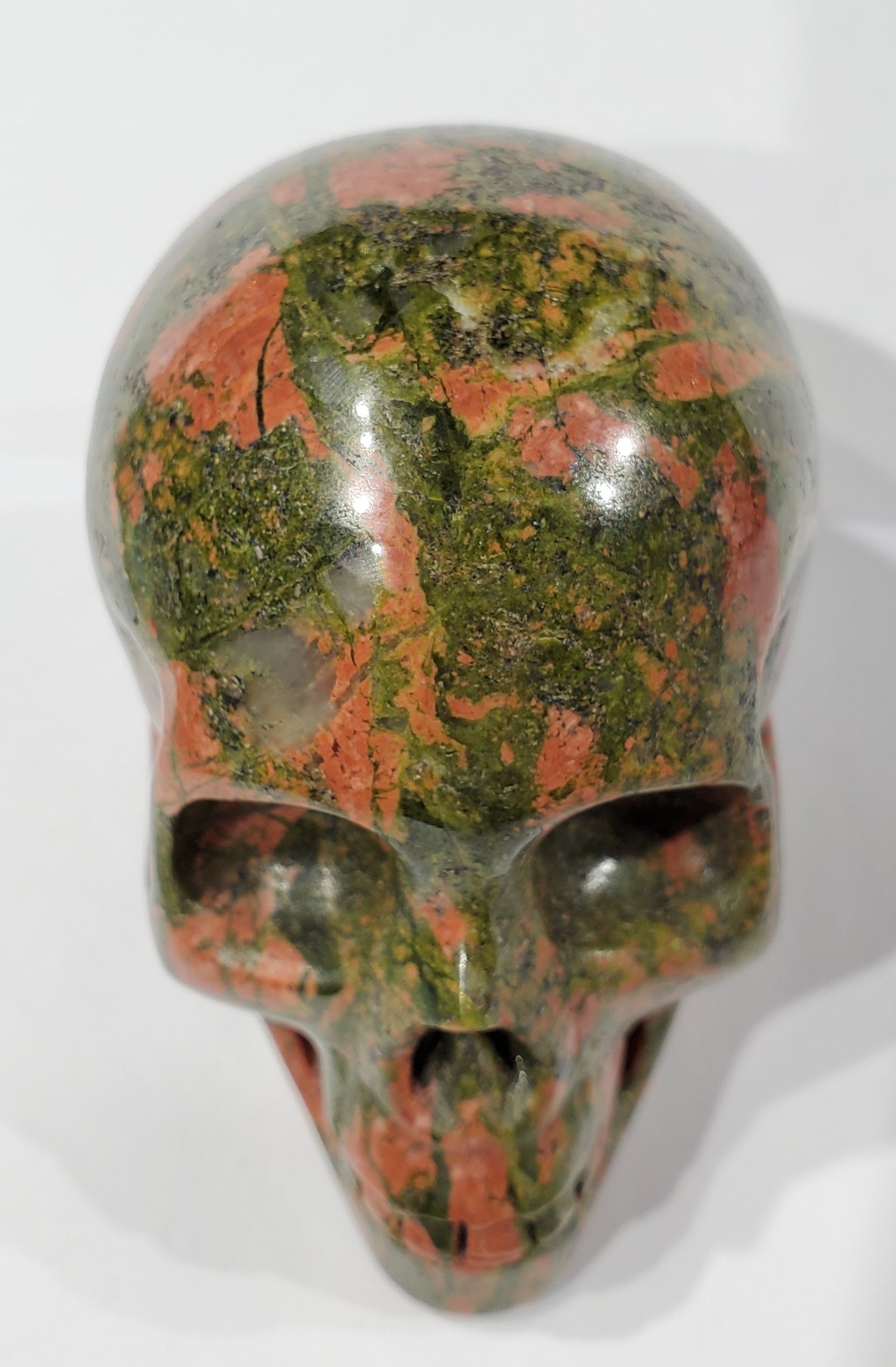 Unakite Skull