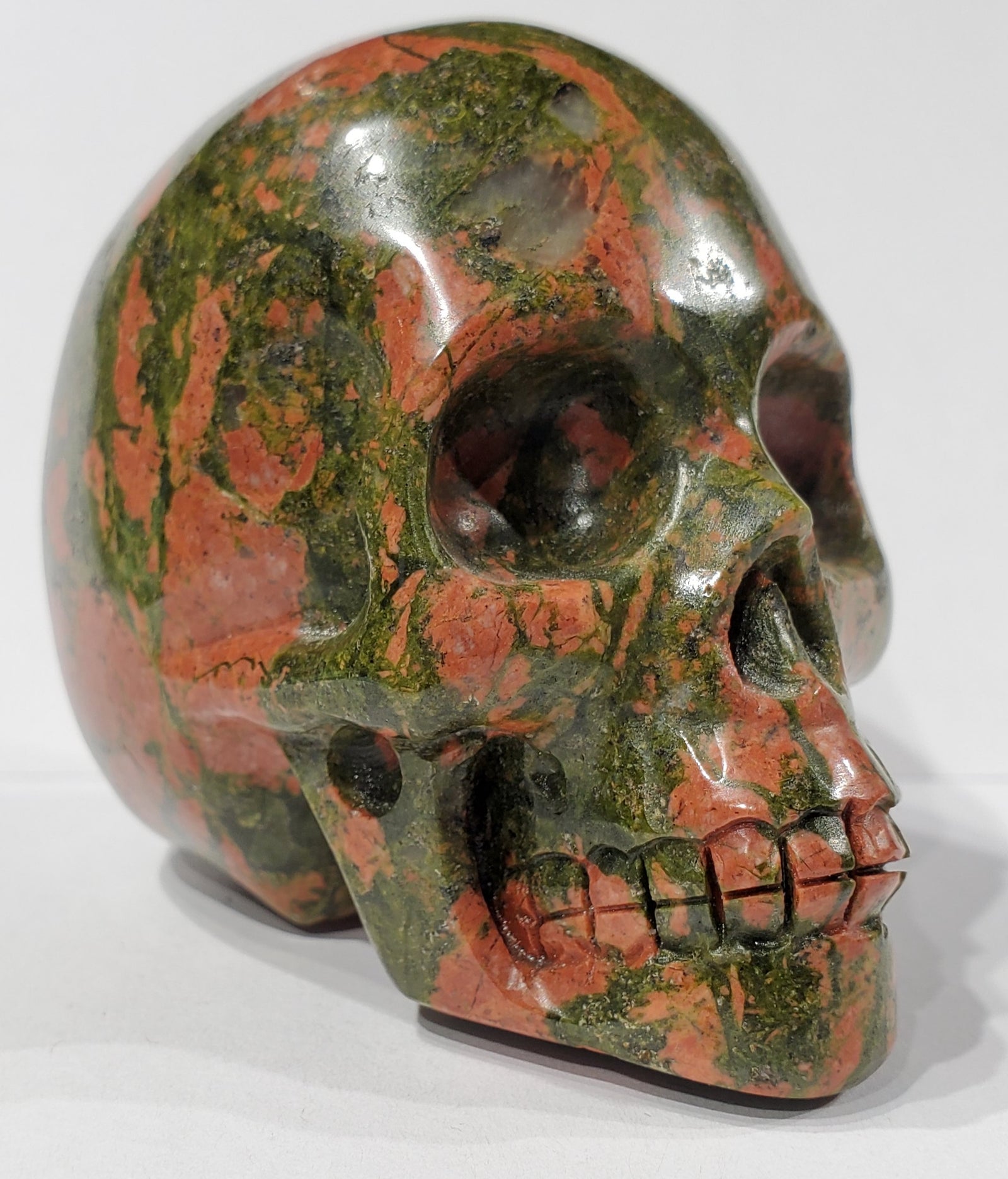 Unakite Skull