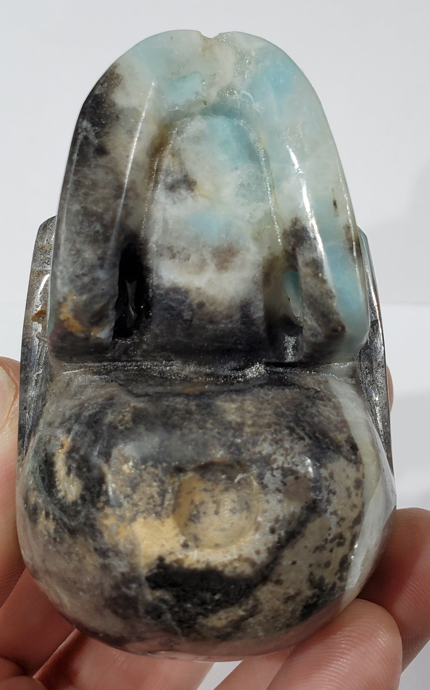 Amazonite Skull