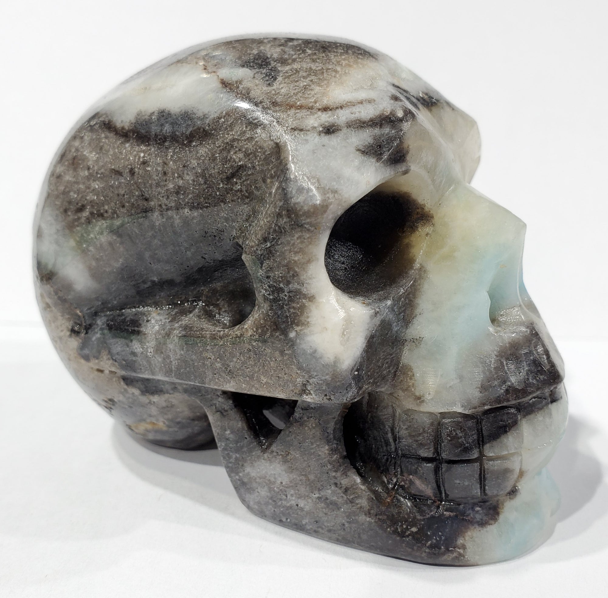 Amazonite Skull