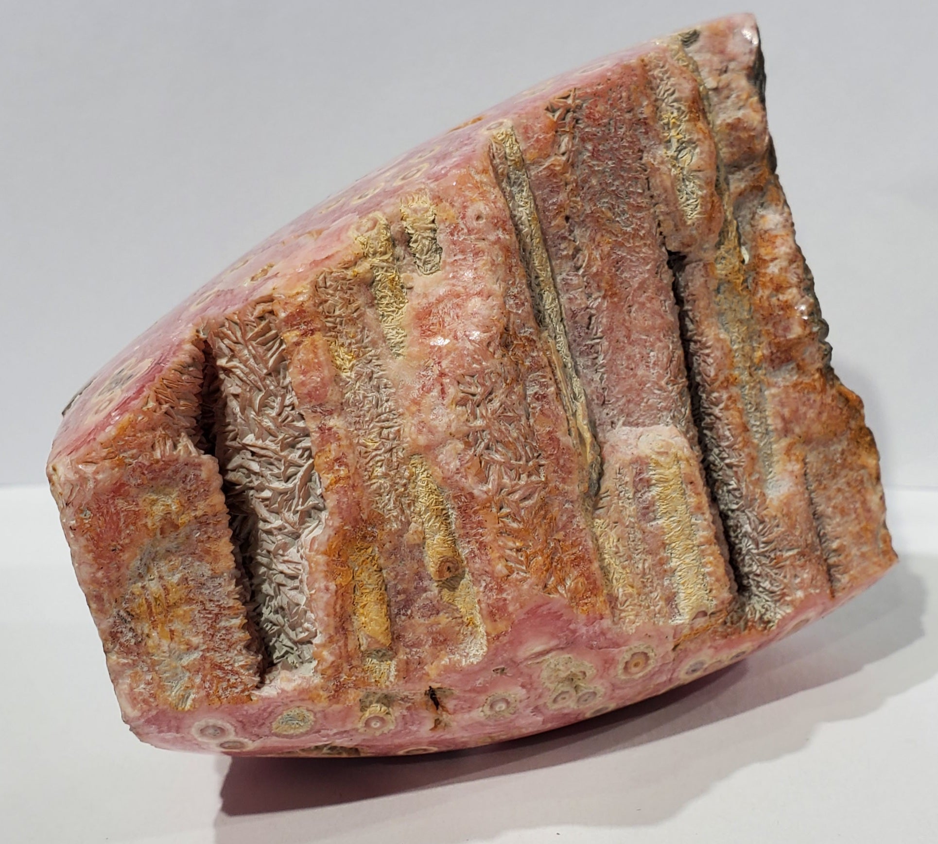 Rhodochrosite Stalactite