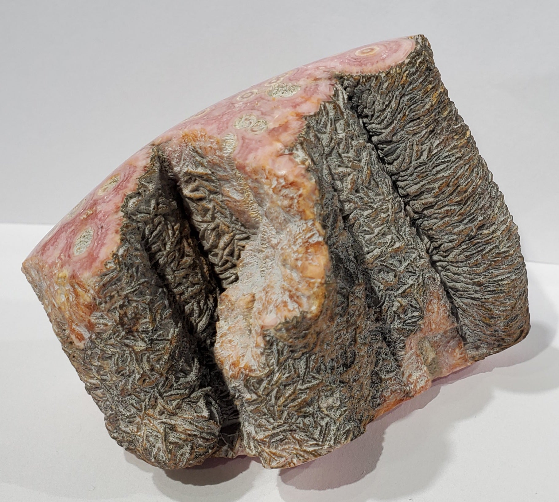 Rhodochrosite Stalactite