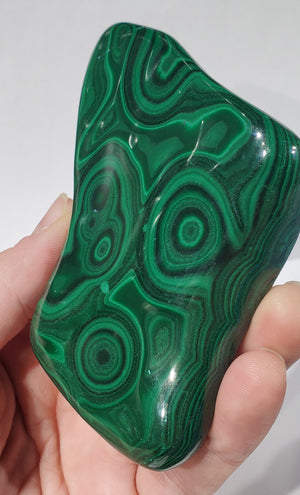 Polished Malachite, Congo