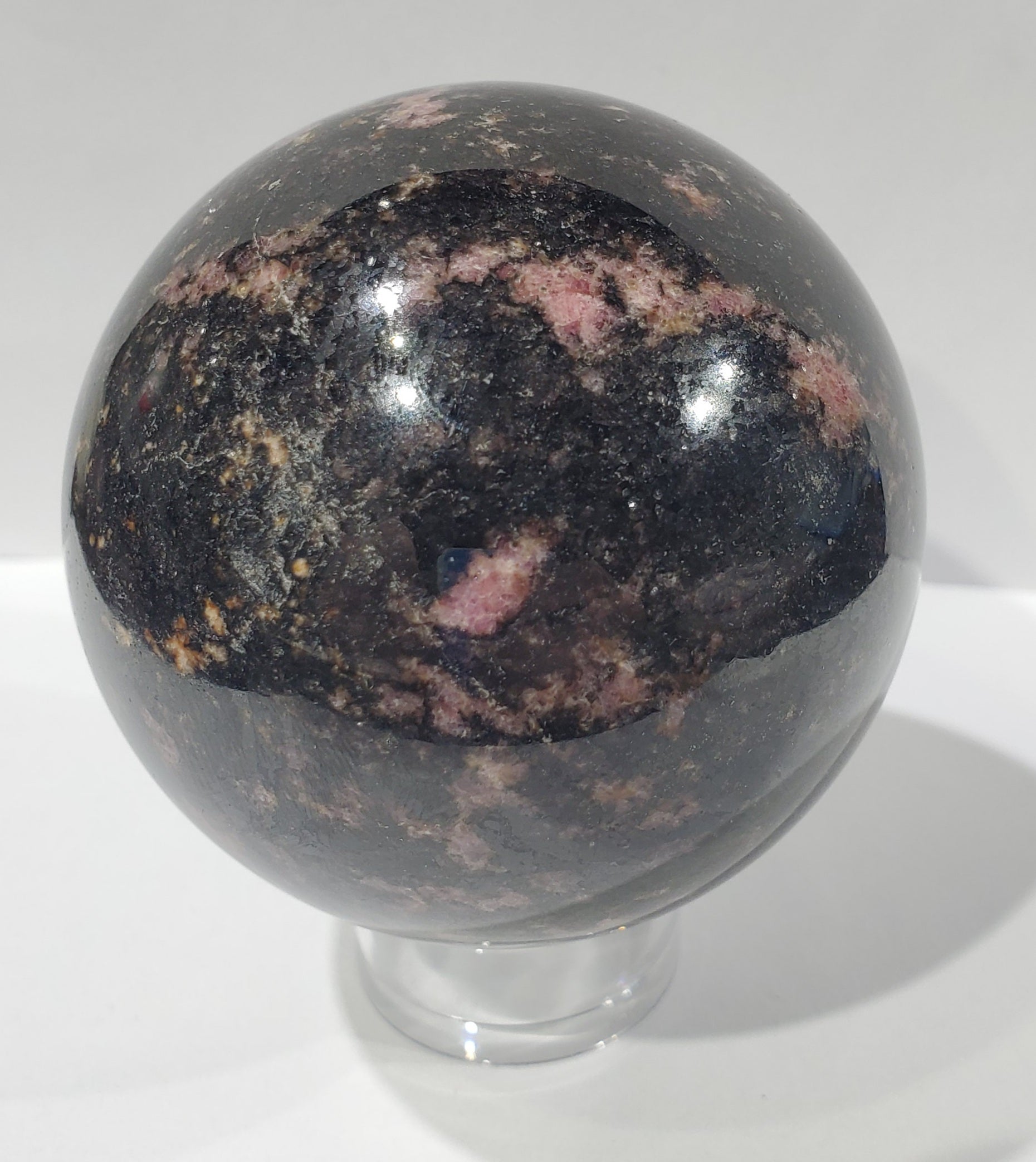 Rhodonite Sphere