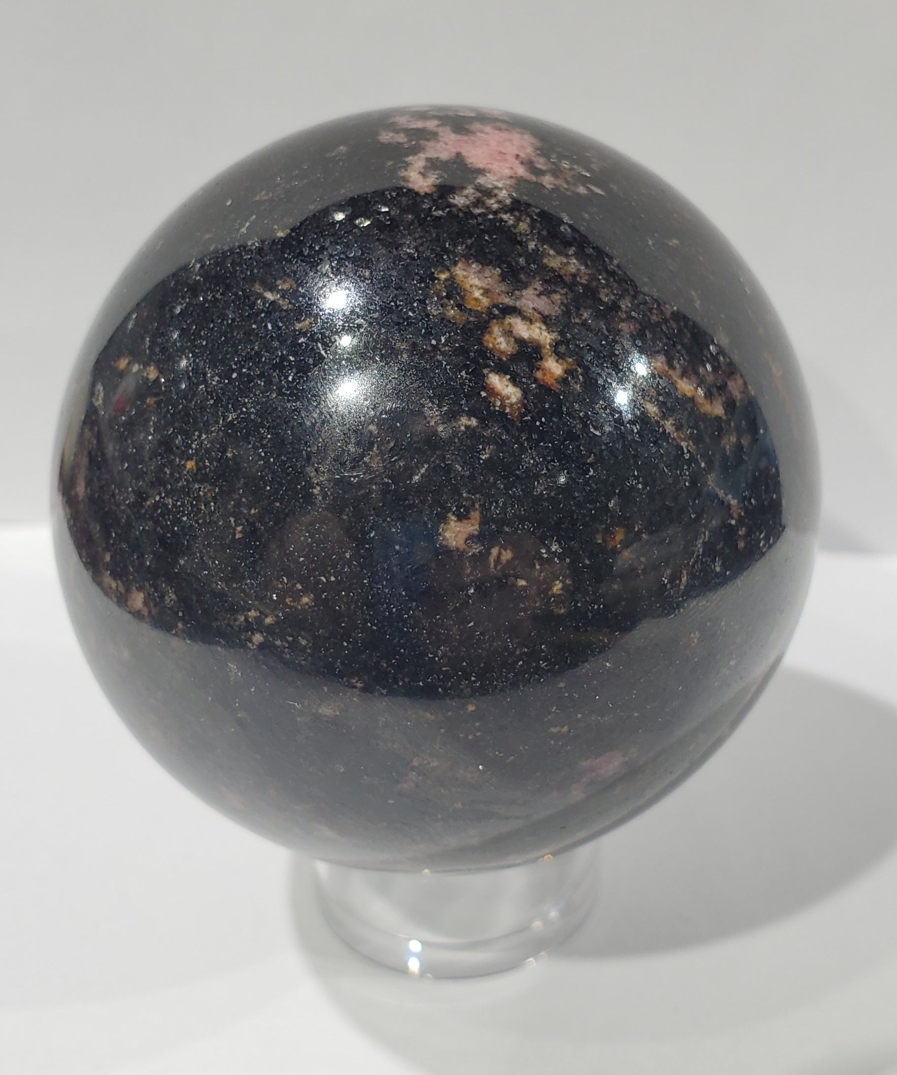 Rhodonite Sphere